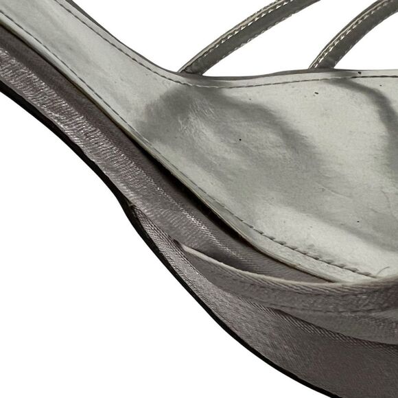 Touch of Nina Sliver Sparkle Heeled Sandals - Picture 8 of 10